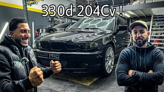 BMW 330D 204cv stage 2 330cv 400 000km [upl. by Hogen]