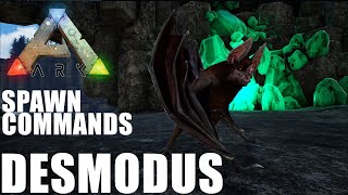 Ark DESMODUS spawn commands [upl. by Inatsed]