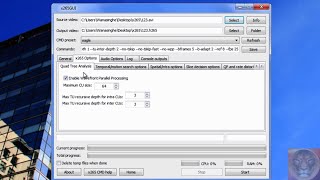 How to encode  convert videos using x265 GUI [upl. by Zach]