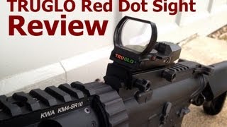 Truglo RedGreen Dot Sight Review  TG8370B  Multi Reticle x4 [upl. by Lopez122]