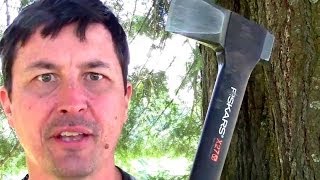 Fiskars X27 Axe VS Traditional Splitting Maul [upl. by Tita]