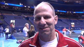 Edinboro coach Tim Flynn prior to 2015 NCAA Championships [upl. by Oivaf829]