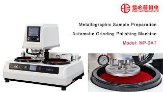 Automatic Metallographic Sample Preparation Grinding Polishing machine [upl. by Olecram23]