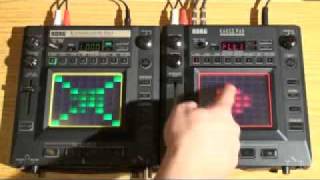 Korg Kaoss Pad 3 vs Kaosillator Pro  PMTVUK [upl. by Nirehtak]