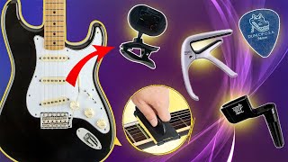 5 ACCESORIOS BARATOS que todo GUITARRISTA debe tener [upl. by Ahtnamas796]