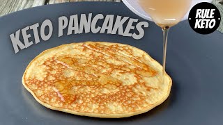 Easy Keto Coconut Flour Pancakes  Just 3 Ingredients [upl. by Remmer]