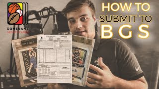 How to submit sports cards to BGS [upl. by Dreher]