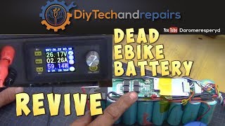 Revive dead ebike or lawn mover batteries [upl. by Joslyn]