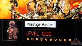 Black Ops 3 ZOMBIES  PRESTIGE LEVEL 1000 WHAT HAPPENS Black Ops 3 Zombies Prestige Master [upl. by Gwynne5]