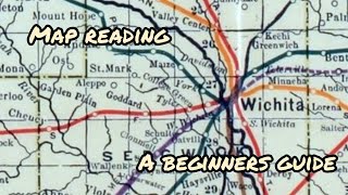 How to read a map old school map reading [upl. by Royce]