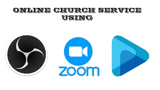 ONLINE CHURCH SERVICE USING EASYWORSHIP 7 OBS AND ZOOM [upl. by Ambrosi169]