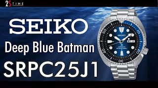 SEIKO Turtle quotBATMANquot SRPC25J1 Automatic Diver [upl. by Lay648]