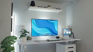 Updated Desk Setup Tour 2023 [upl. by Belac]