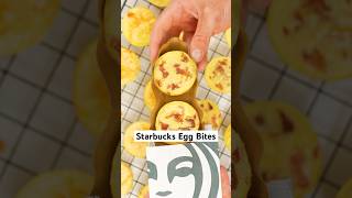 How to Make ‘Starbucks Egg Bites’ 🧀🥚 [upl. by Dyl]