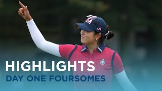 Morning Highlights  Day One  2024 Solheim Cup [upl. by Mackintosh]