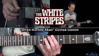 The White Stripes  Seven Nation Army Guitar Lesson [upl. by Naid]