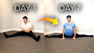 How I Achieved Full Splits In Only 1 Week  Fast Flexibility ASAP Full Routine [upl. by Notsud]