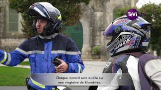 Les motards formés par la gendarmerie 50 Vidéo version soustitrée [upl. by Ferrel287]