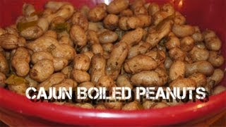 How To Cook Cajun Boiled Peanuts [upl. by Wittie112]