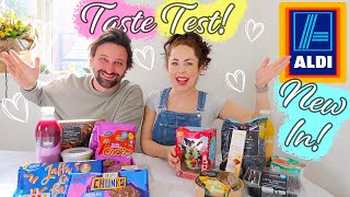 Taste Testing NEW IN ALDI Snacks 2021 [upl. by Seafowl]