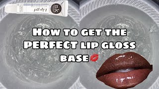 How To Get The PERFECT Lip Gloss Base With 3 Key Ingredients Measurements Included [upl. by Gervase]