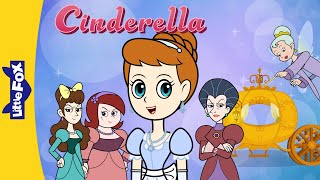 Cinderella Full Story  Fairy Tales  Little Fox  Bedtime Stories for Kids [upl. by Cato808]