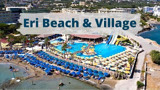 Eri Beach amp Village Hotel 4  Греция  Крит  Обзор отеля [upl. by Dasie]