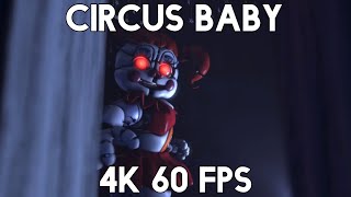 Circus Baby scenes for editsscene pack  4K 60 FPS NO CC shorts [upl. by Jung261]