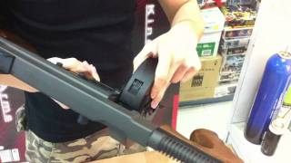 Tokyo Model Company King Arms Thompson M1928 Chicago AEG Test [upl. by Ire]