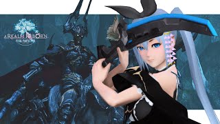 PSO2 x FFXIV ARR  Odin Gameplay [upl. by Noryak110]