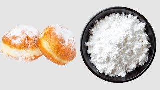 How to Make Powdered Sugar  Confectioners Sugar  Icing Sugar [upl. by Airbmat26]