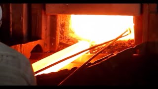 Steel rolling mill process amp operation manufacturing of TMT bars [upl. by Welcome564]