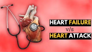 What Is The Difference Between A Heart Attack And A Heart Failure [upl. by Rfinnej]