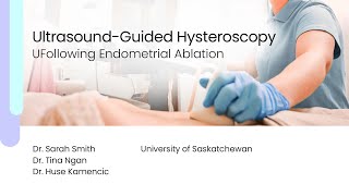 Ultrasound Guided Hysteroscopy Following Endometrial Ablation [upl. by Sims]