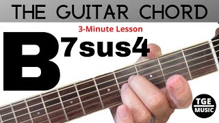 B7sus4  Guitar Chord [upl. by Isobel373]