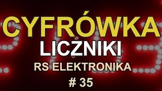 Cyfrówka  Liczniki RS Elektronika 35 [upl. by Artur]