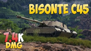 Bisonte C45  5 Kills 74K DMG  Cultural  World Of Tanks [upl. by Smaj369]