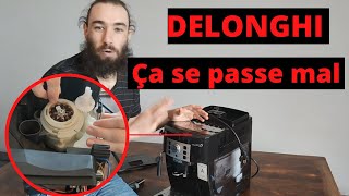 JE DÉMONTE MA DELONGHI POUR RÉGLER LE MOULIN Magnifica S [upl. by Caron580]