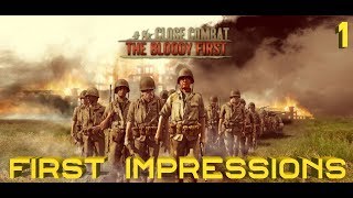 Close Combat The Bloody First – First Impressions – Part 1 [upl. by Breed879]