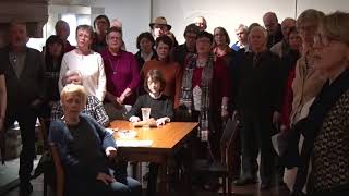 Flashmob  gemengd koor De Vedel  Speelkaartenmuseum Turnhout [upl. by Arnulfo36]