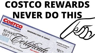 Costco Rewards and Cash Back Mistakes Everyone Makes Shopping [upl. by Alexandre]