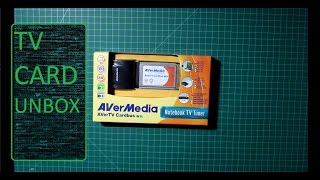 AverMedia Pcmcia TV card unboxing [upl. by Haianeb]