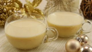 Eggnog selber machen I weihnachtlicher Eierpunsch [upl. by Ahsienak]