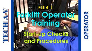 FLT 41  FORKLIFT OPERATOR TRAINING [upl. by Neneek]