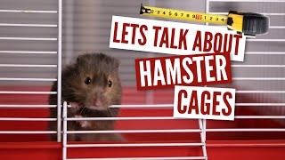 Lets Talk About Hamster Cages 🐹 [upl. by Raye871]