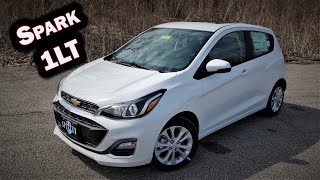 2020 CHEVY SPARK 1LT  FULL REVIEW  Options  Pricing [upl. by Tasia]