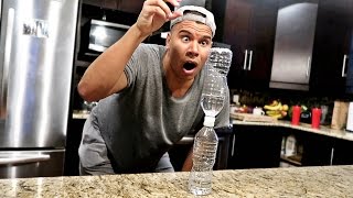 IMPOSSIBLE WATER BOTTLE FLIP TRICK SHOTS [upl. by Tuckie]