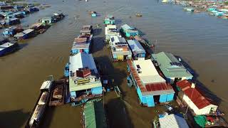 Floating Village Kampong Luong Cambodia [upl. by Gomez545]