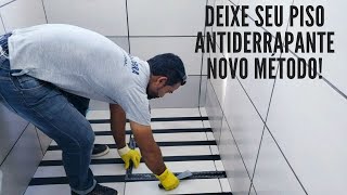 NOVO Método PARA Aplicação De PISO Antiderrapante [upl. by Asiilanna649]