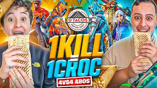 1 KILL  1 CROC DANS UN OTACOS en 4V4 avec des abonnées  BEST OF LIVE [upl. by Ynar]